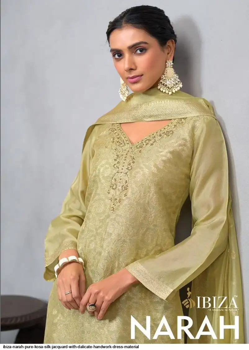 Ibiza Narah Kosa Silk Salwar Kameez Collection