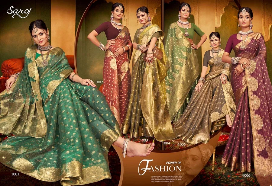 Saroj Celebrations Jharkan Vol 2 Festive Wear Jimmy Choo Saree Collection