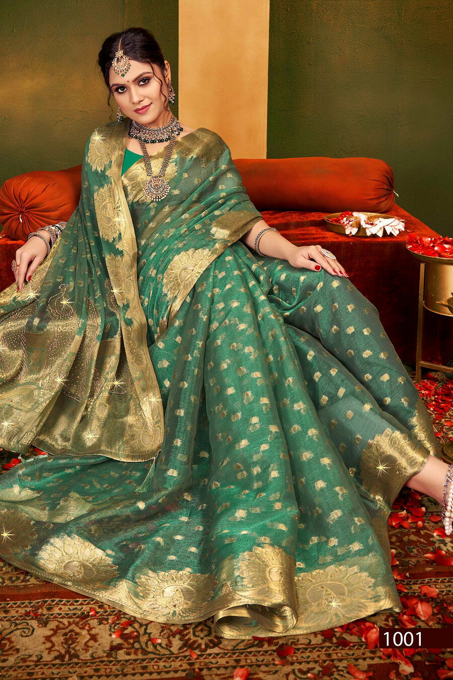 Saroj Celebrations Jharkan Vol 2 Festive Wear Jimmy Choo Saree Collection