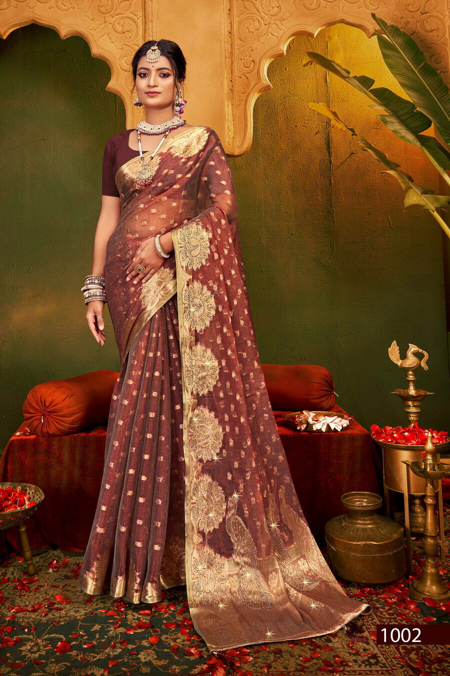 Saroj Celebrations Jharkan Vol 2 Festive Wear Jimmy Choo Saree Collection