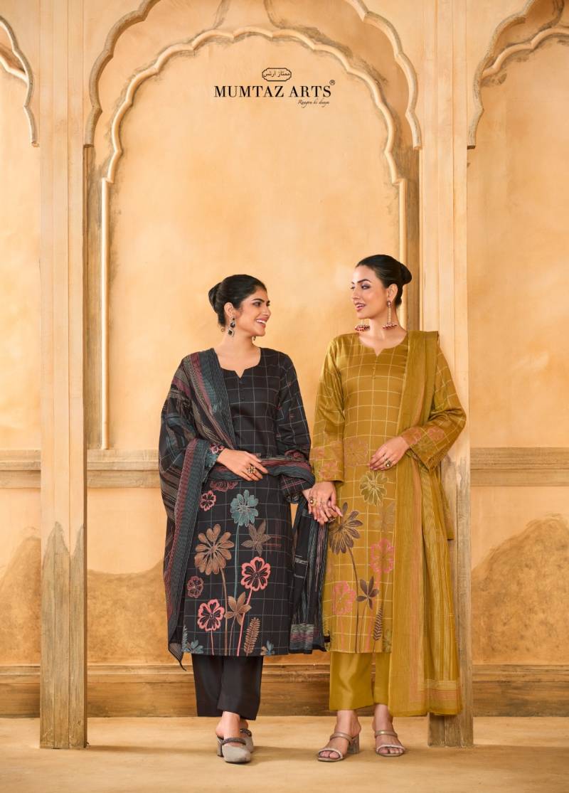 Mumtaz Rubina Jam Satin 1 Fancy Dress Material Collection