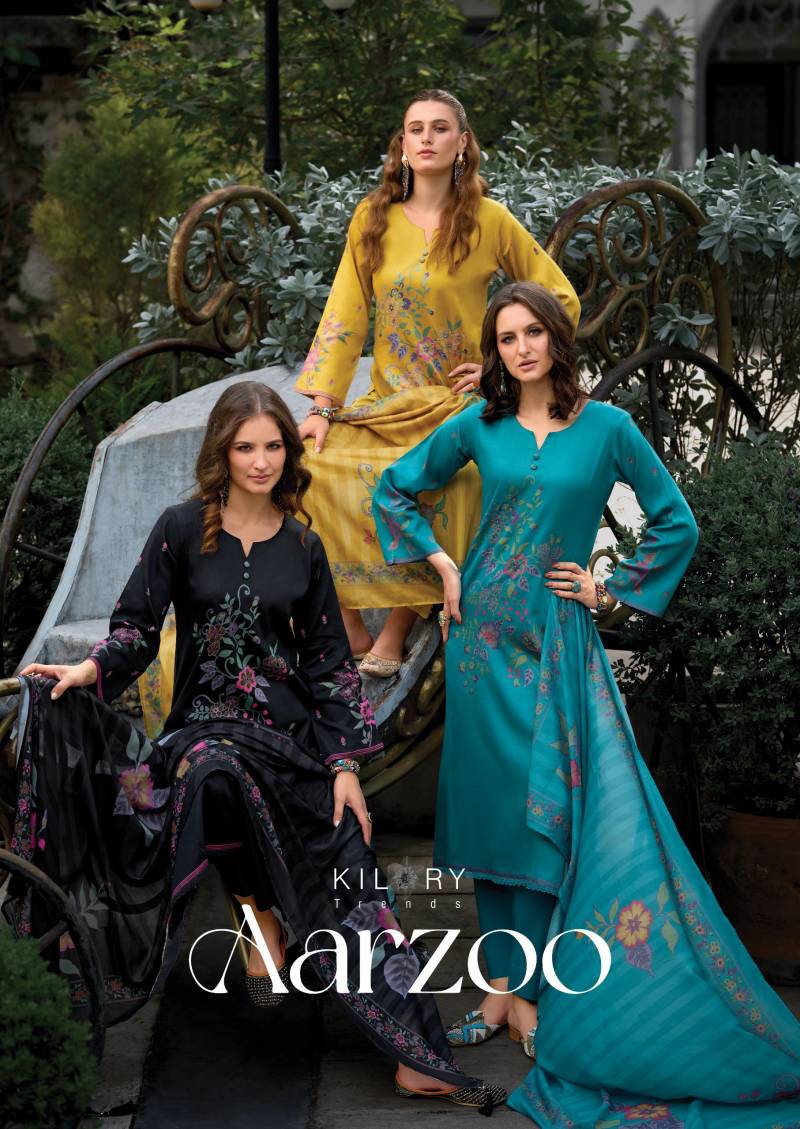 Kilory Aarzoo Jam Cotton Digital Printed Salwar Kameez
