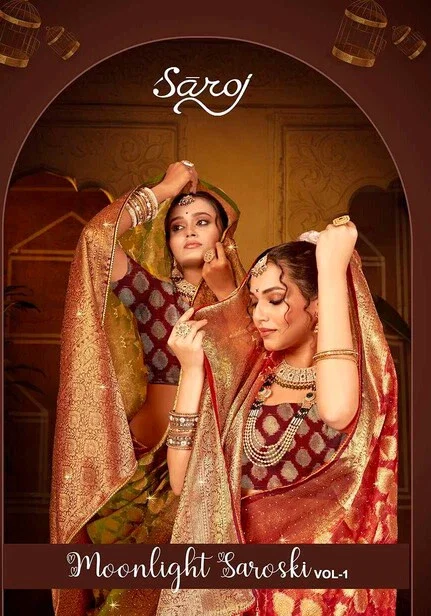 Saroj Moonlight Saroski Vol 1 Silk Saree Collection