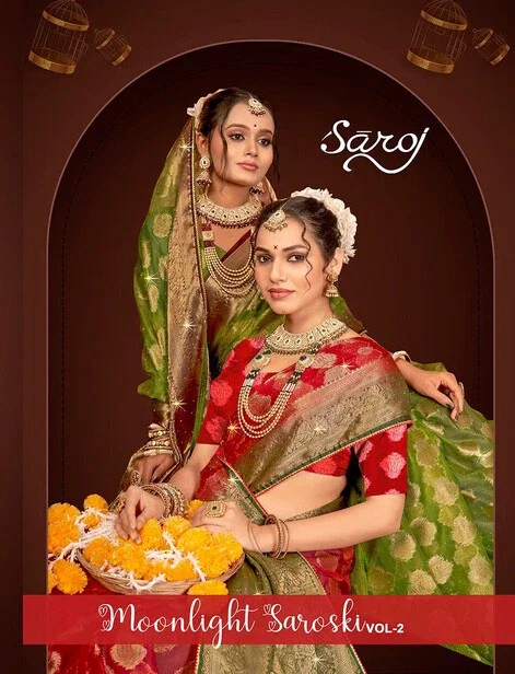 Saroj Moonlight Saroski Vol 2 Silk Designer Saree Collection