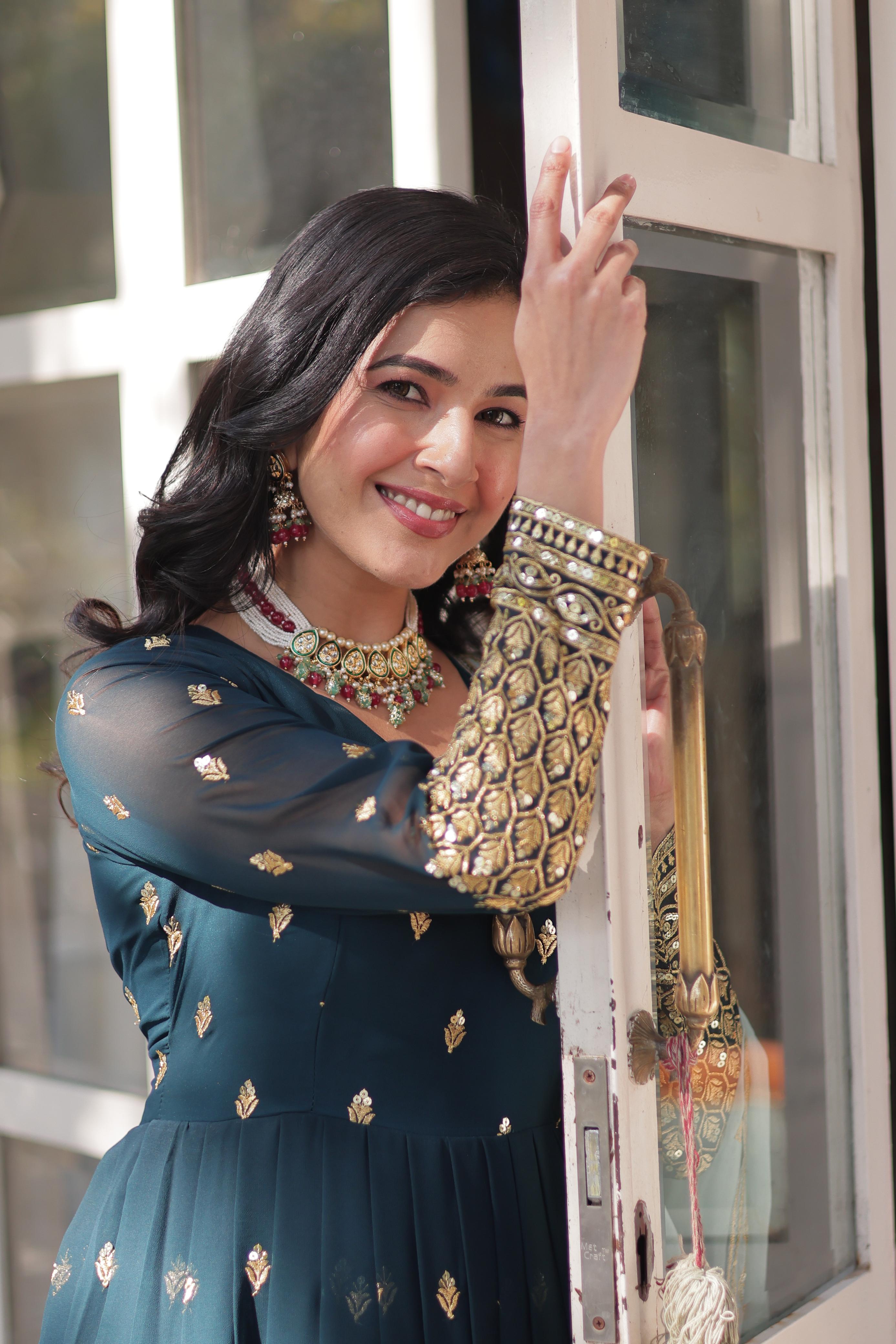 Lekha GW-1136  Fancy Gown With Embroidered Dupatta Collection
