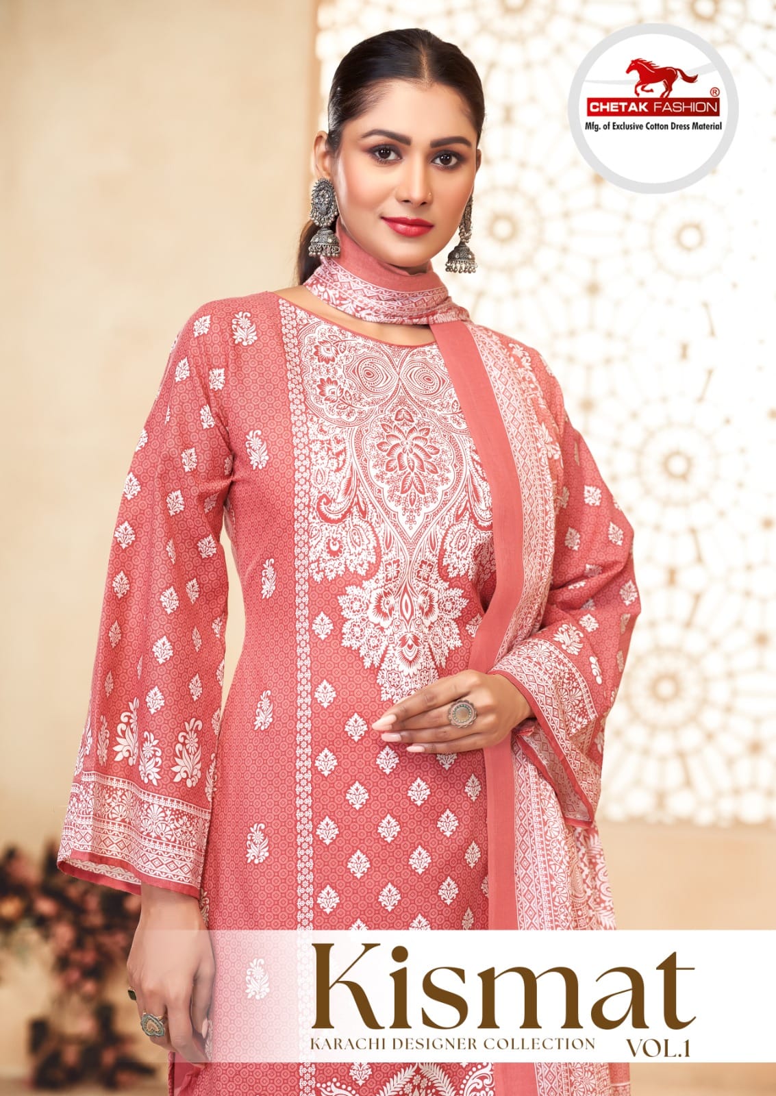 Kismat Chetak Vol-01 Karachi Dress Material