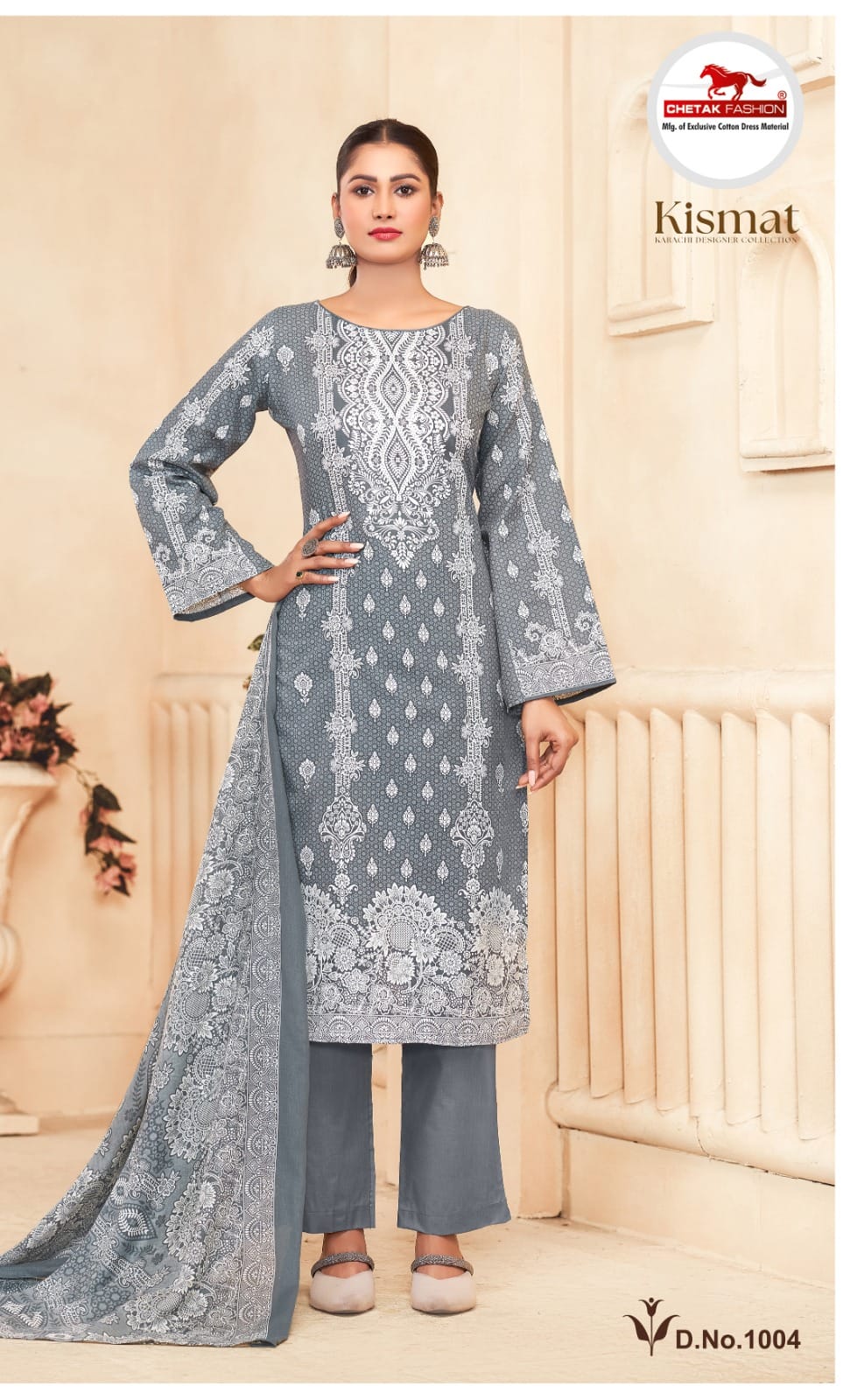 Kismat Chetak Vol-01 Karachi Dress Material