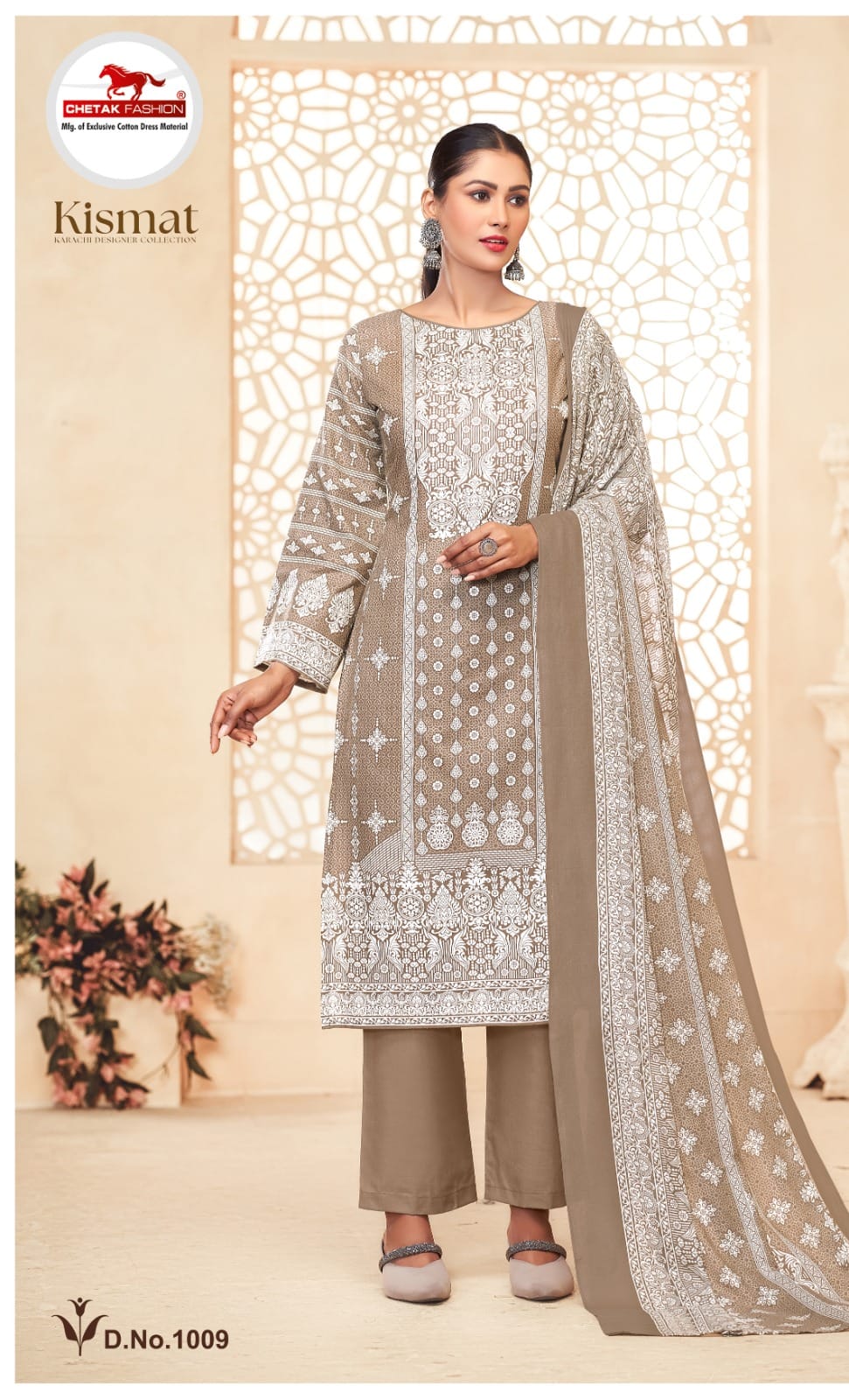 Kismat Chetak Vol-01 Karachi Dress Material