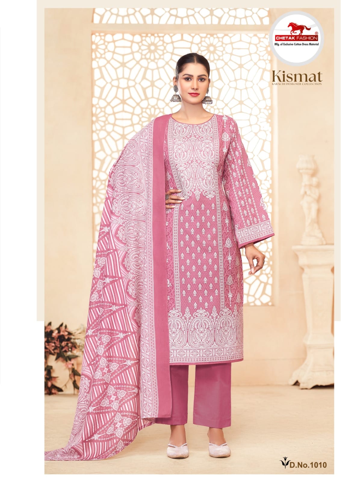 Kismat Chetak Vol-01 Karachi Dress Material