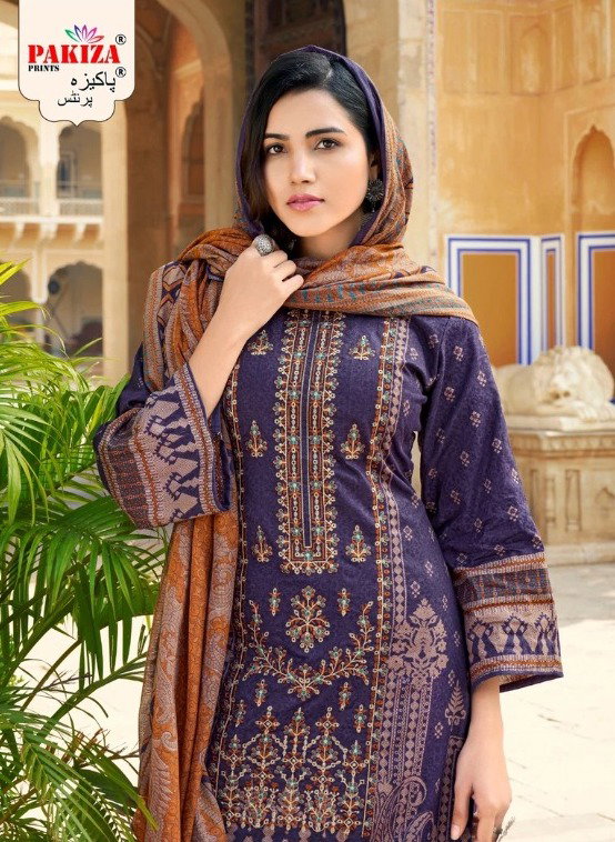 Pakiza Abu Saeed Vol 50 Cotton Printed Dress Material Collection