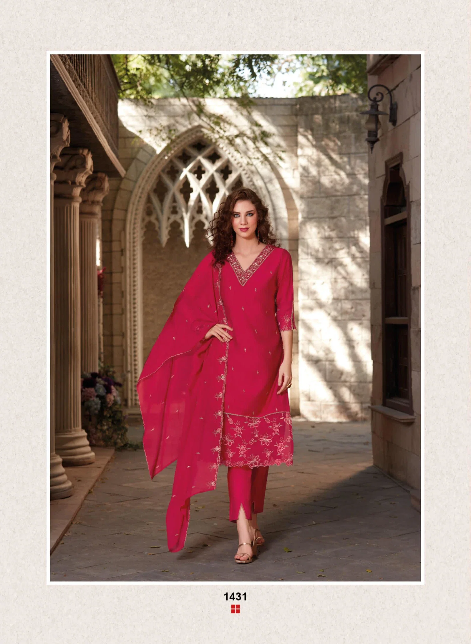 Lady Leela Swaara Festive Wear Kurti Bottom With Dupatta Collection