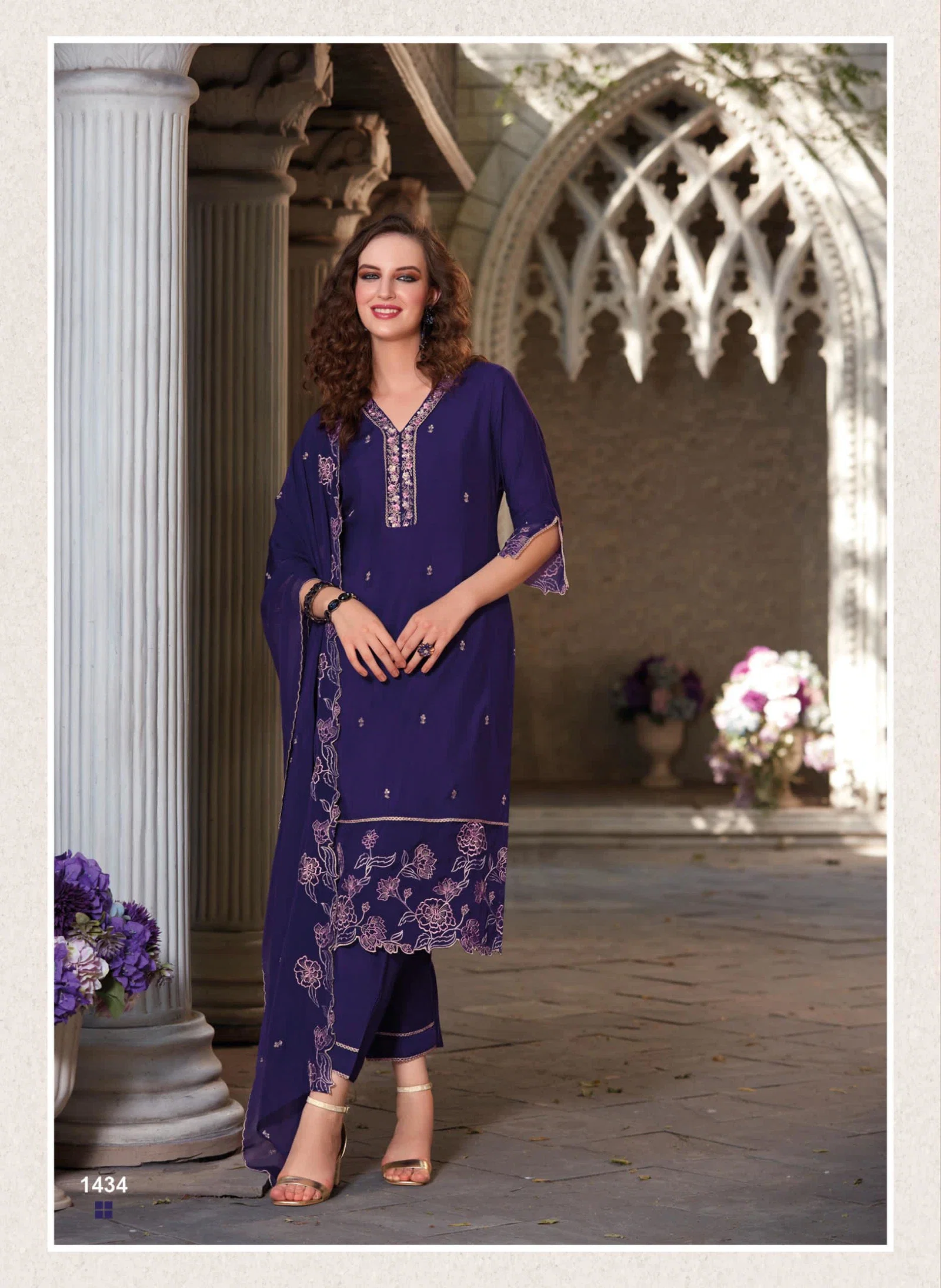 Lady Leela Swaara Festive Wear Kurti Bottom With Dupatta Collection
