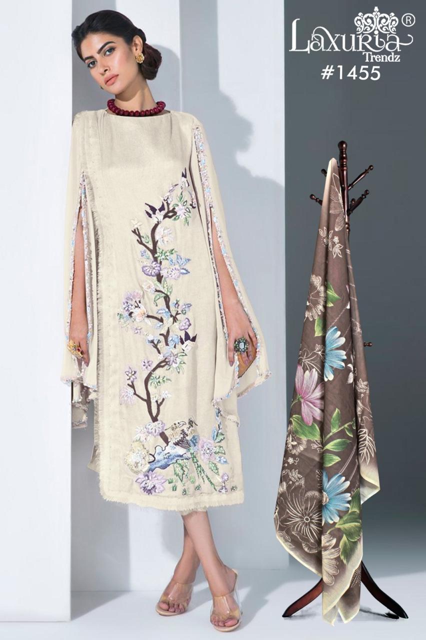Laxuria Trendz 1455 Georgette Ready Made Collection