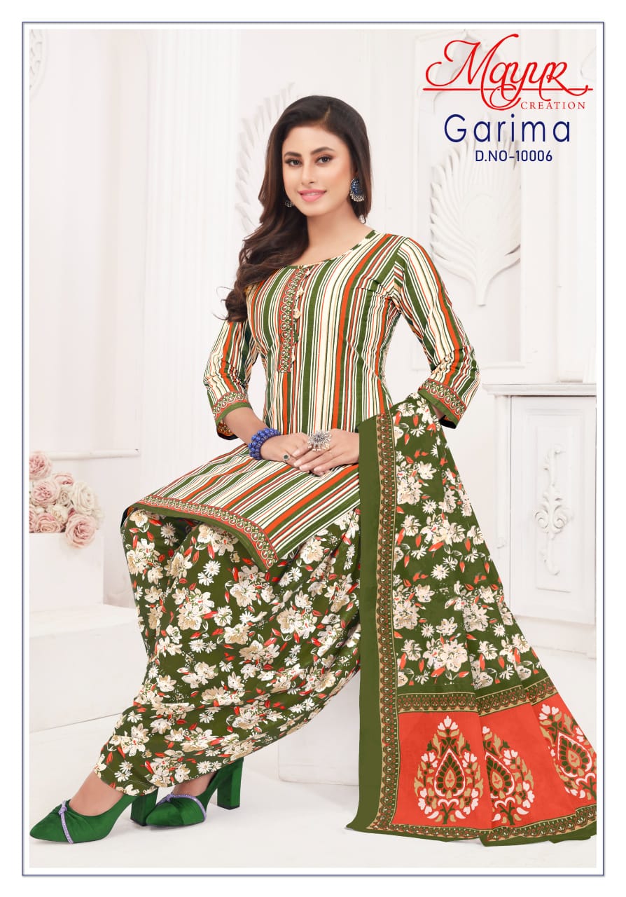 Mayur Garima Vol 10 Cotton Printed Dress Material Collection
