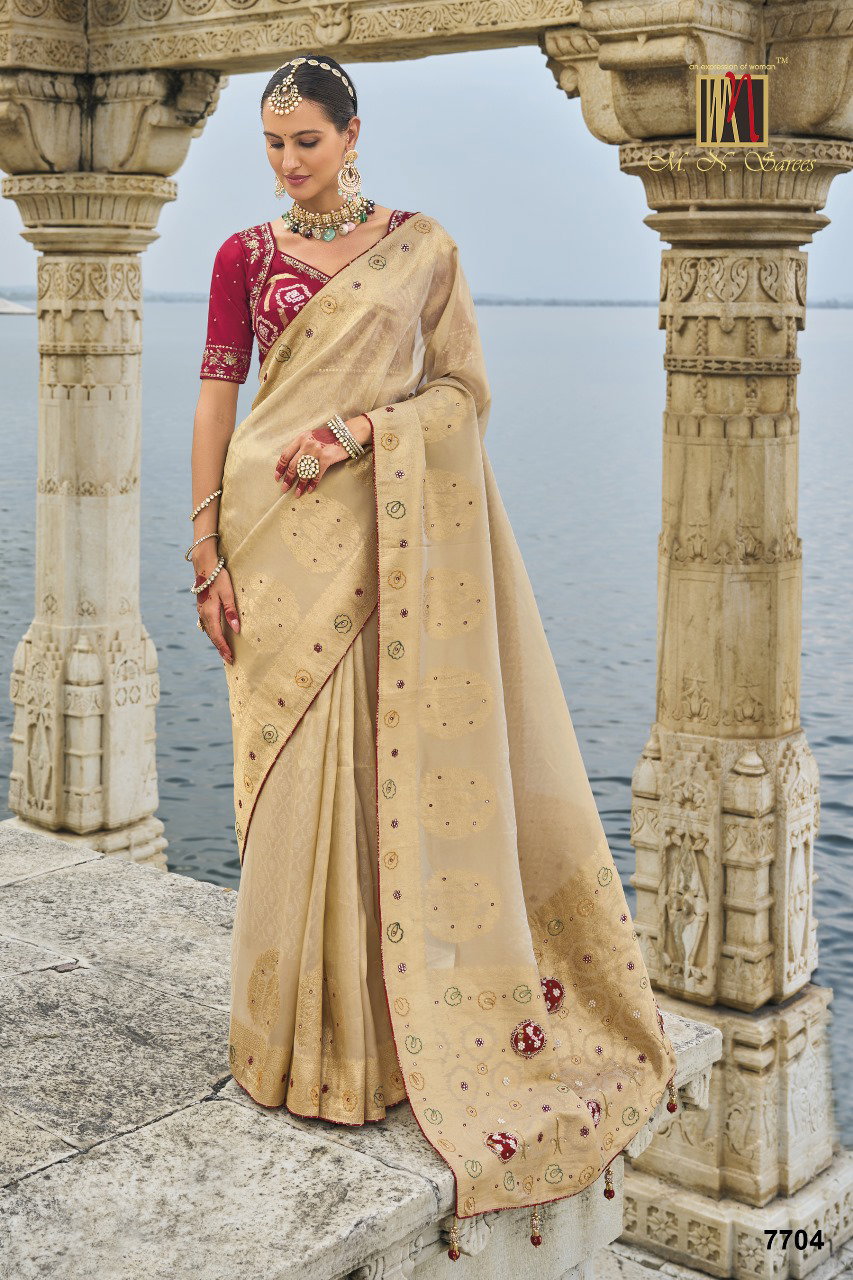 MN 7700 Shahi Poshak Vol 2 Designer Saree