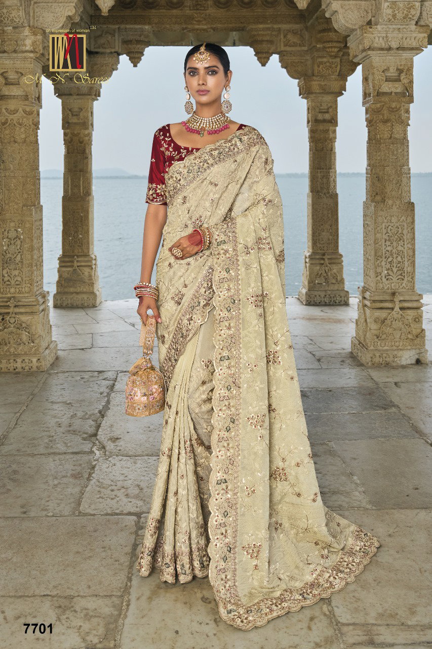 MN 7700 Shahi Poshak Vol 2 Designer Saree