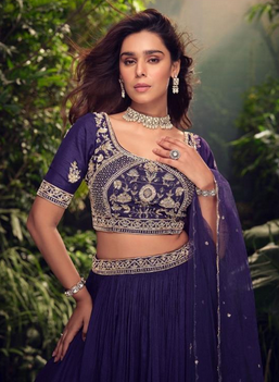 Sayuri Apurva Chinon Silk Designer Lehenga Choli Collection