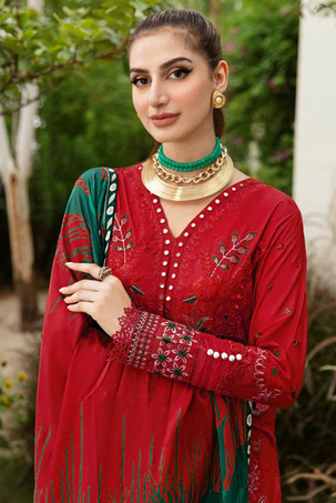 Jihan Riwayat Luxury 3464 Cotton Dupatta Pakistani Salwar Kameez 