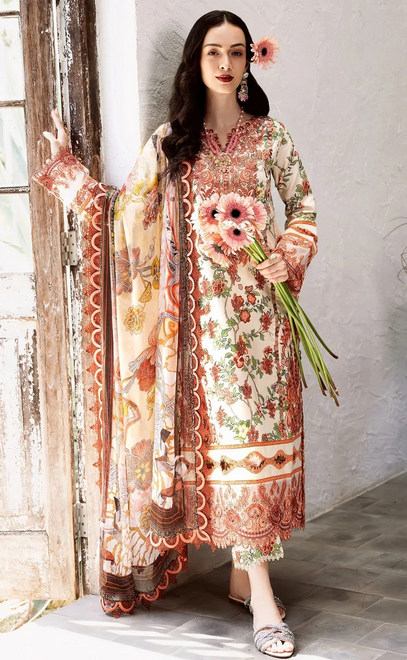 Alzohaib Az 1135 To 1141 Cotton Dupatta Pakistani Suits Collection 