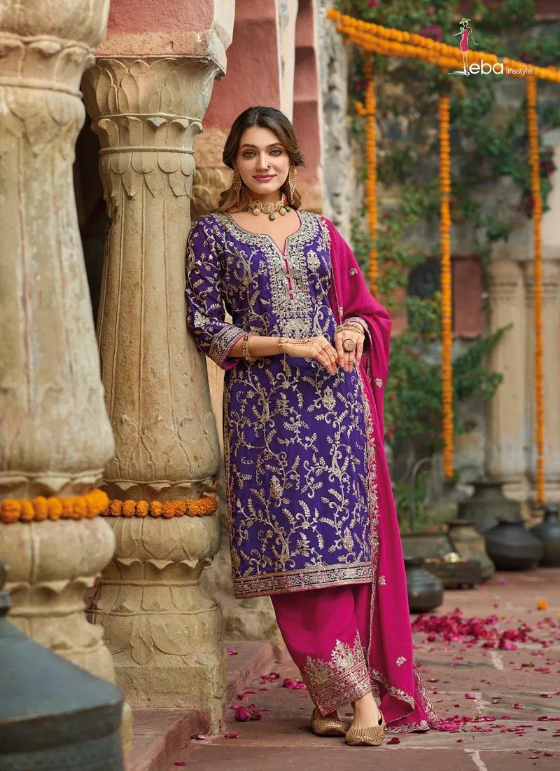 Eba Sangit 1789 Wedding Wear Readymade Suit