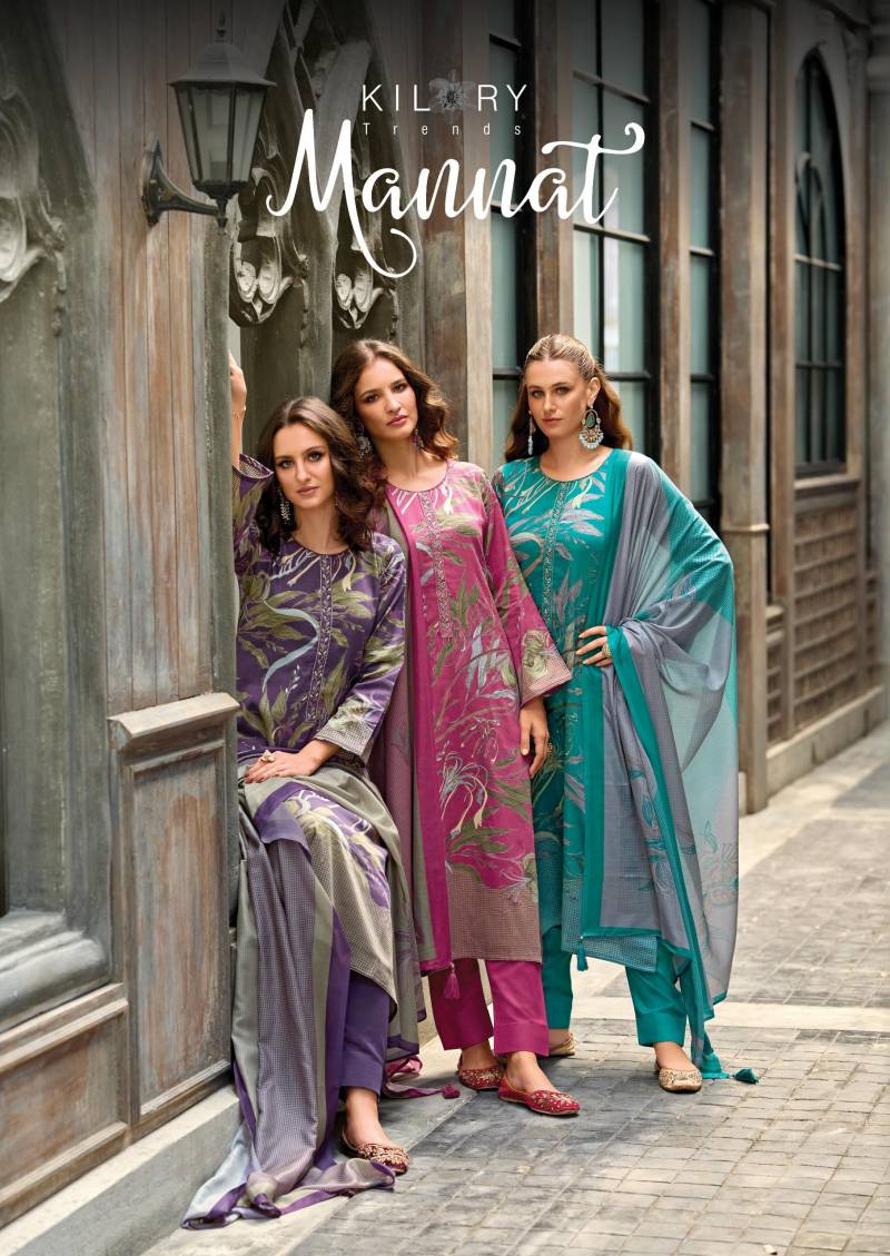 Kilory Mannat Jam Cotton Digital Printed Salwar Kameez