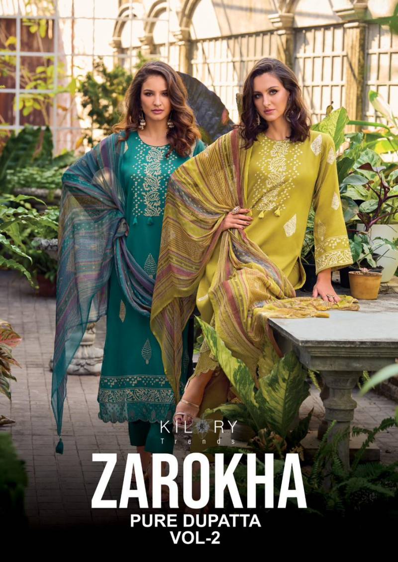 Kilory Zarokha Vol 2 Jam Cotton Digital Foil Printed Salwar Kameez