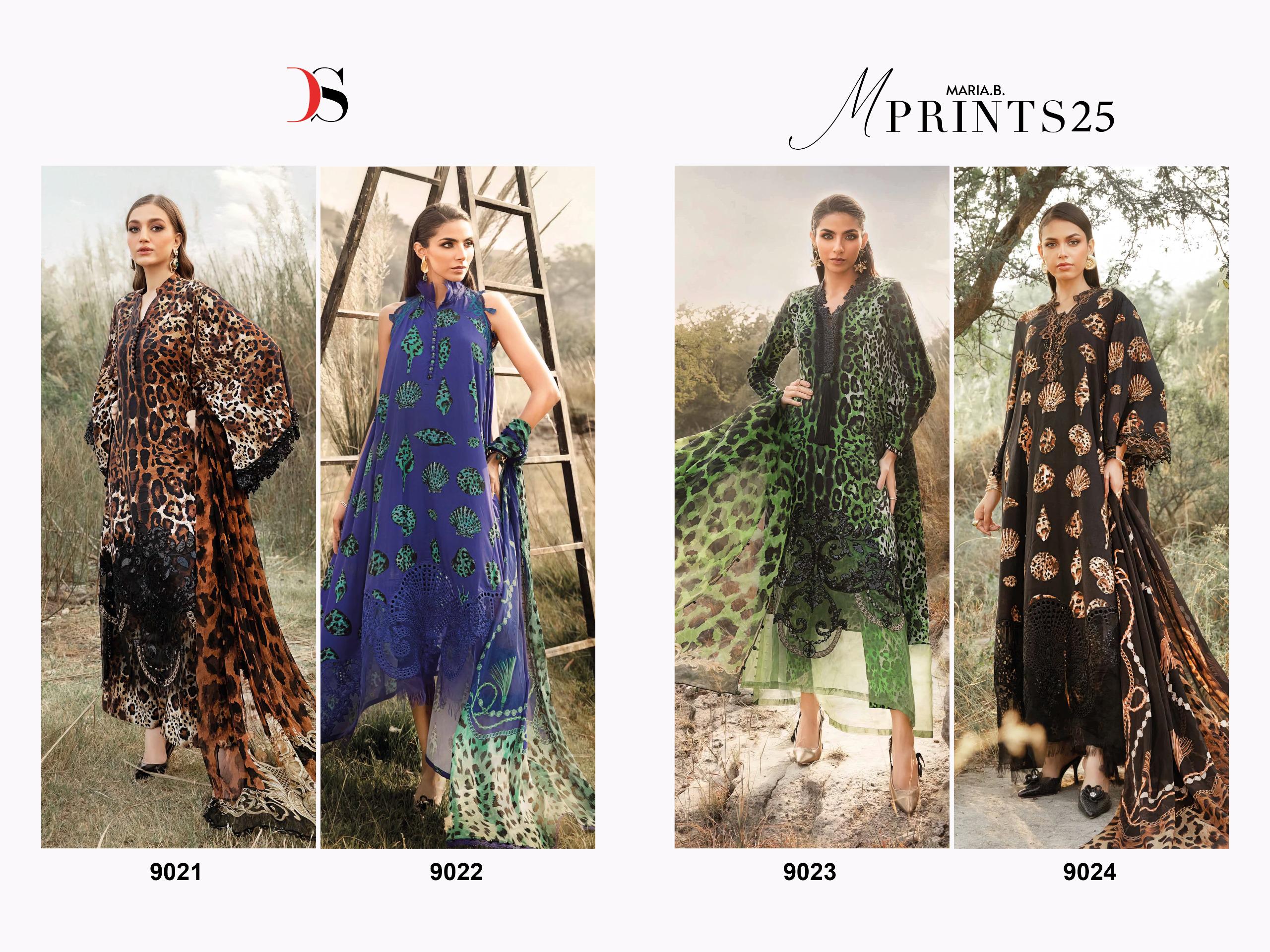 Deepsy Maria B Mprints 25 Cotton Dupatta Pakistani Suit