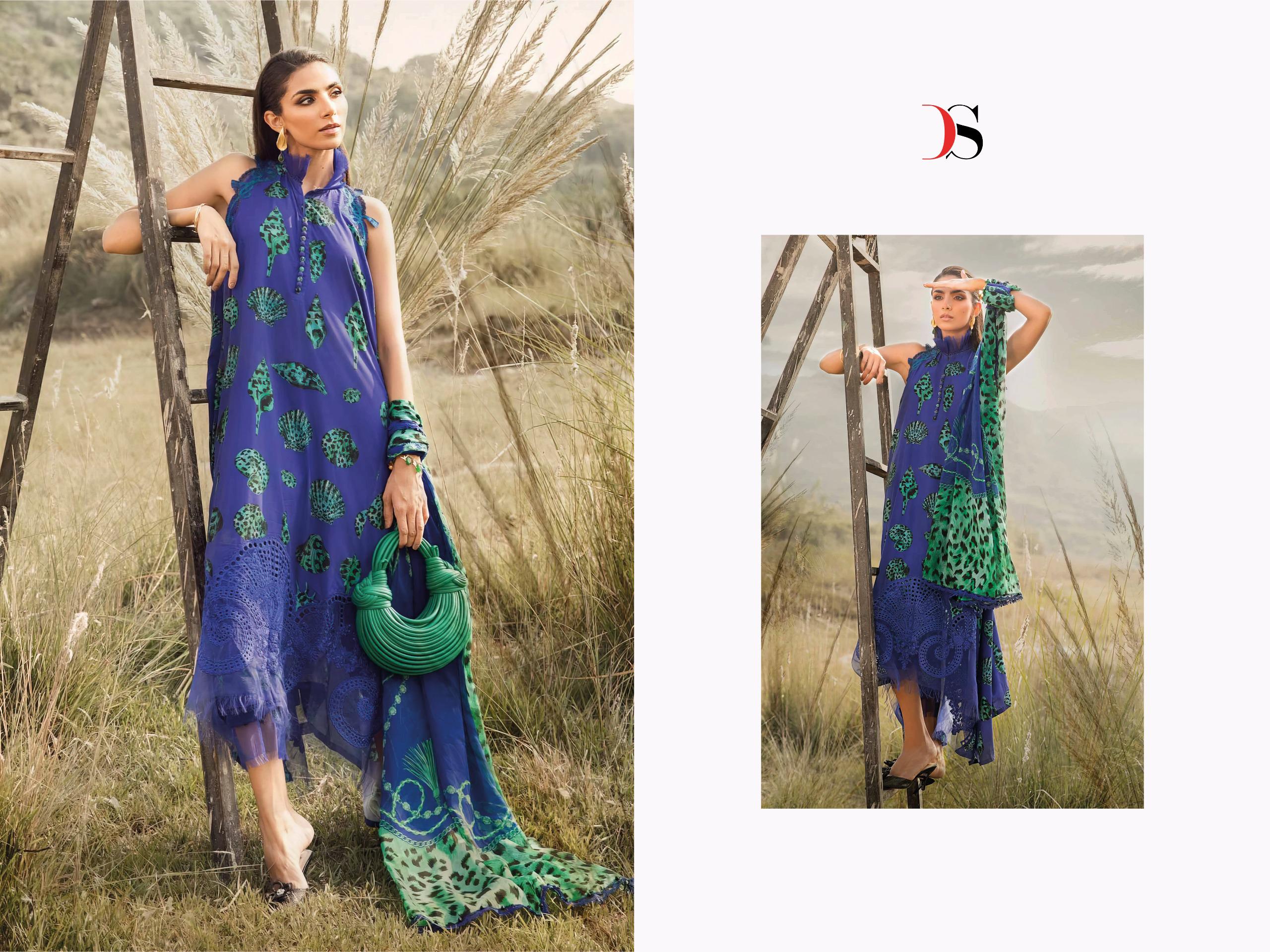 Deepsy Maria B Mprints 25 Cotton Dupatta Pakistani Suit