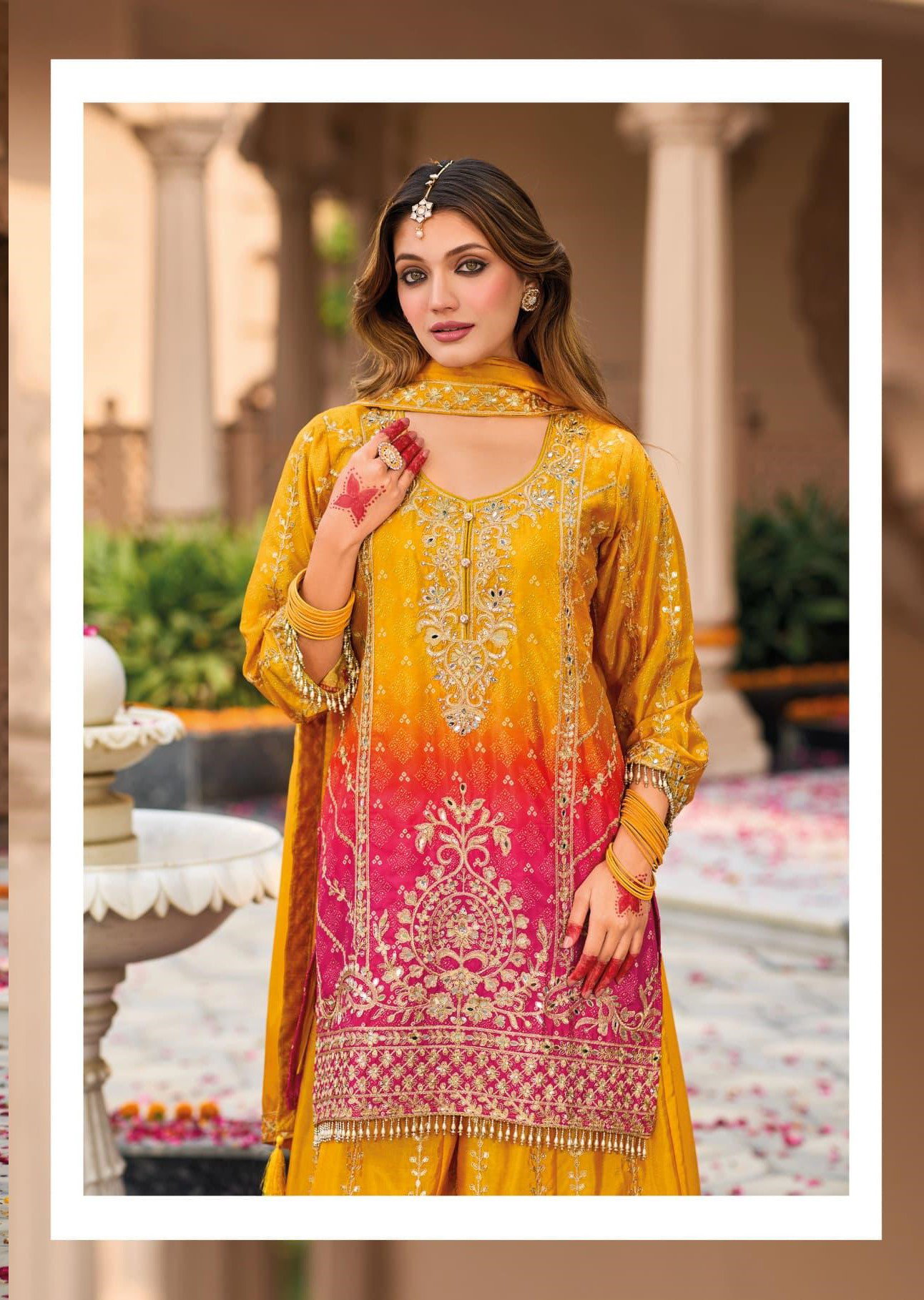 Eba Rangeen 1783 Digital Printed Readymade Suits Collection