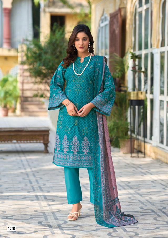 Shree Bin Saeed Lawn Collection Vol 17 Pakistani Salwar Suits