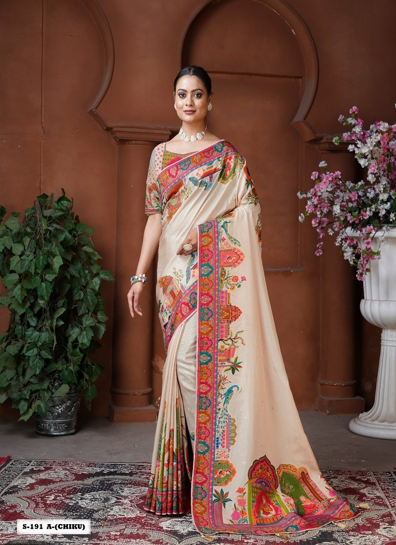 Tathastu Anaara S 191 A Designer Dola Silk Saree