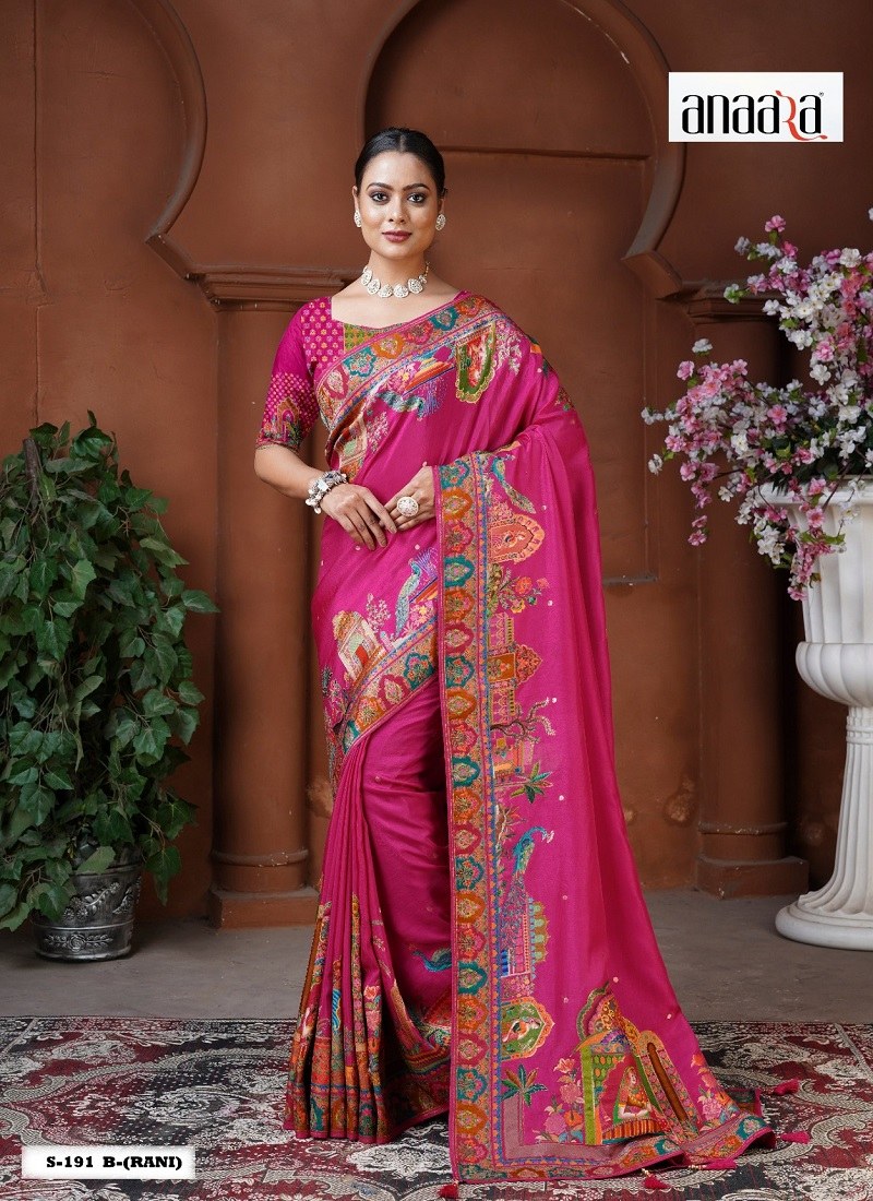 Tathastu Anaara S 191 B Designer Dola Silk Saree