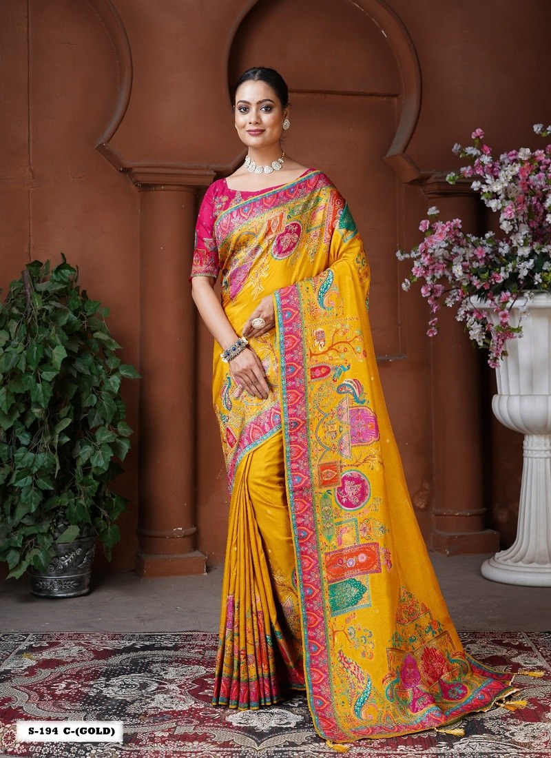 Tathastu Anaara S 194 C Designer Dola Silk Saree