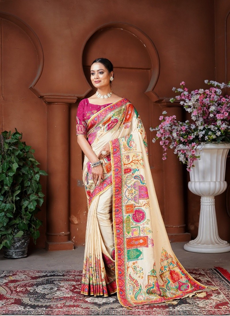 Tathastu Anaara S 194 D Designer Dola Silk Saree