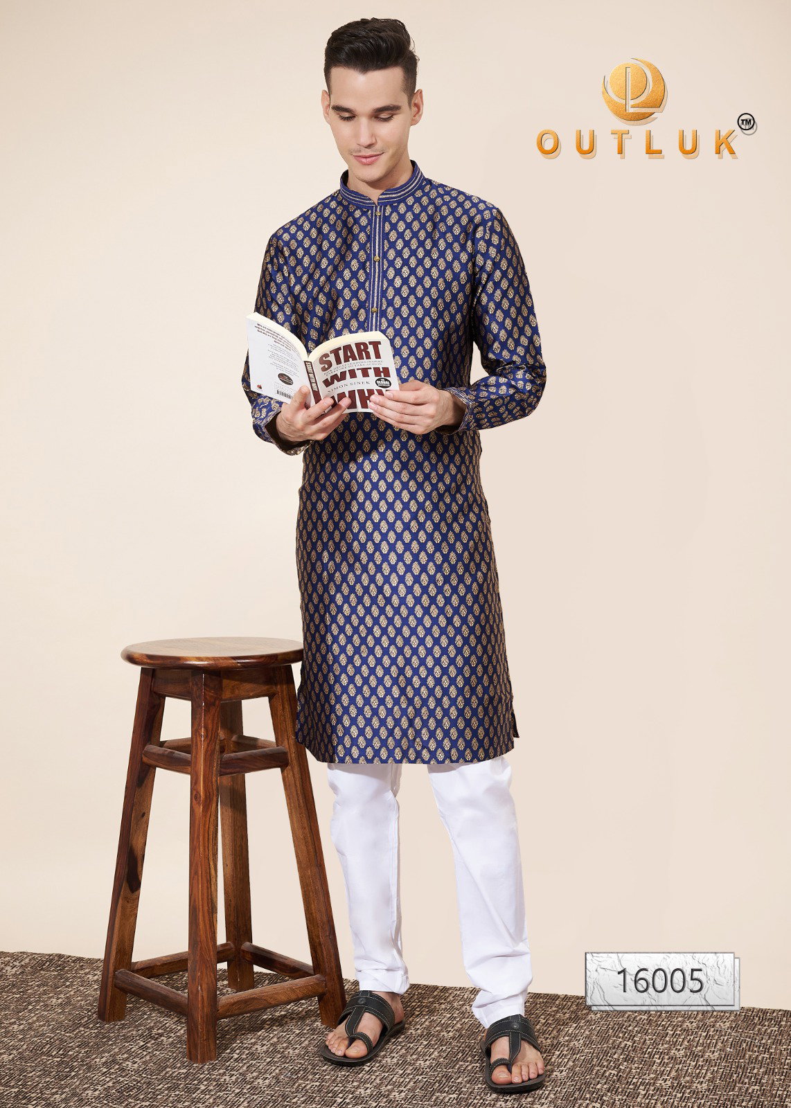 Outluk Wedding Collection Vol 16 Mens Wear Kurta With Pajama