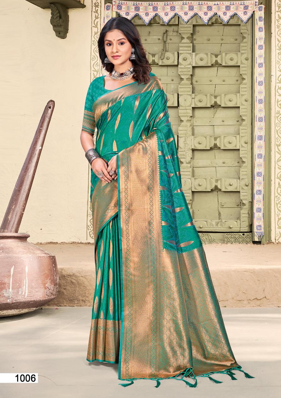 Bunawat Pinkvilla 1006 Fancy Silk Saree Collection