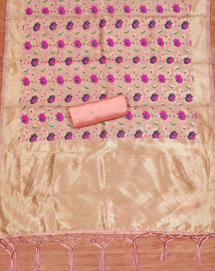 Gulab L1 Soft Banarasi Silk Dress Material Collection