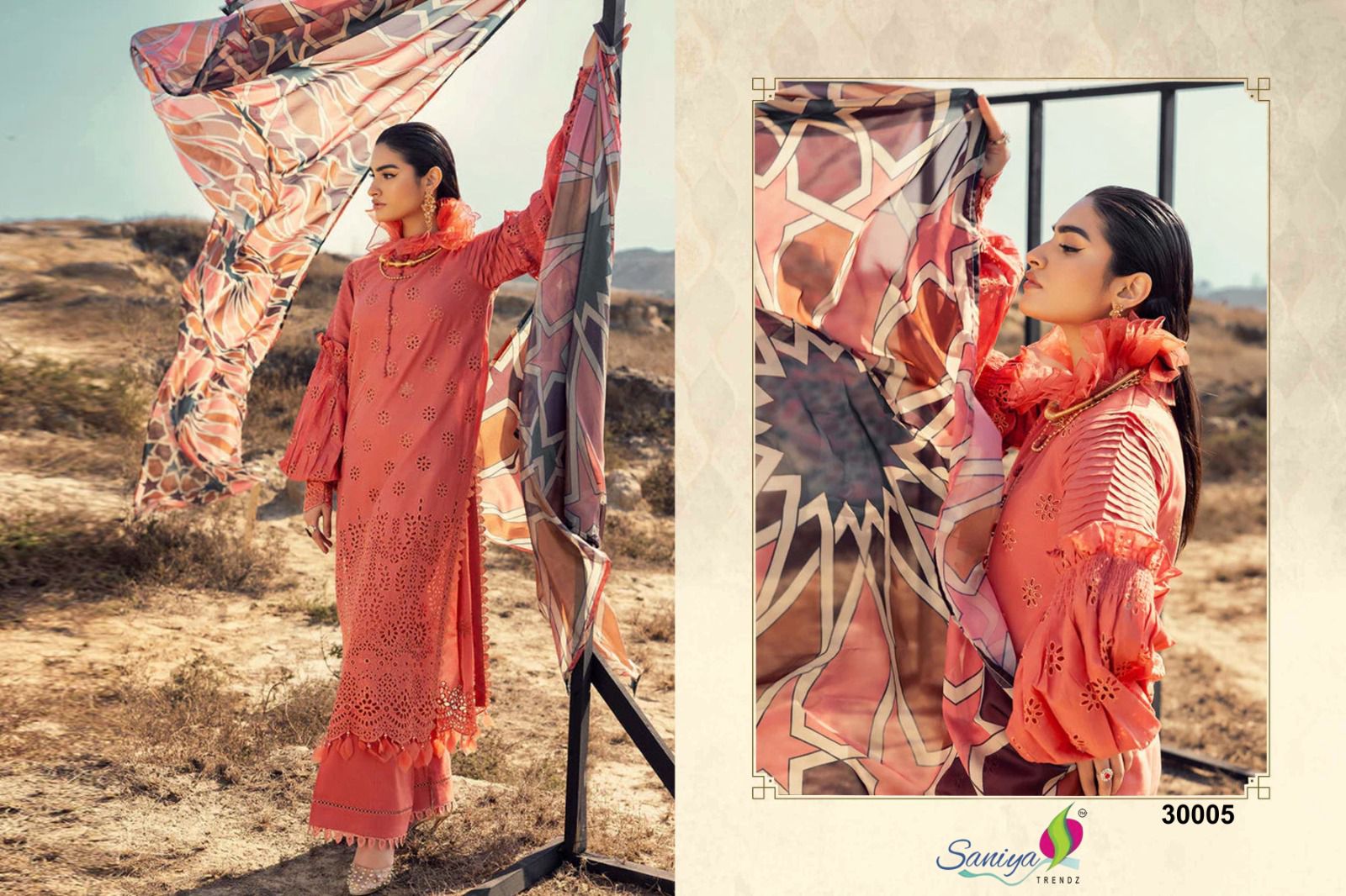 Saniya Adan Libas Chikankari Nx 30 Pakistani Salwar Kameez