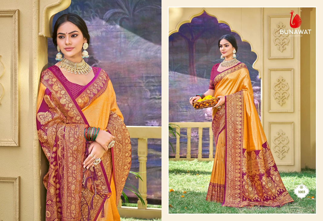 Bunawat Jhumer Silk 1003 Banarasi Silk Saree