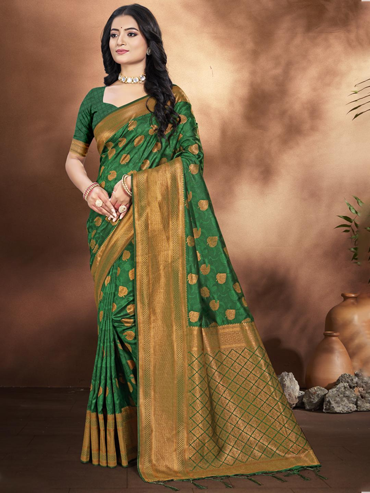 Bunawat Pankhudi Silk 1006 Designer Saree Collection