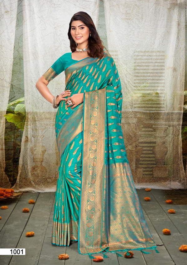 Bunawat Pankhudi Vol 2 1001 Silk Saree Collection