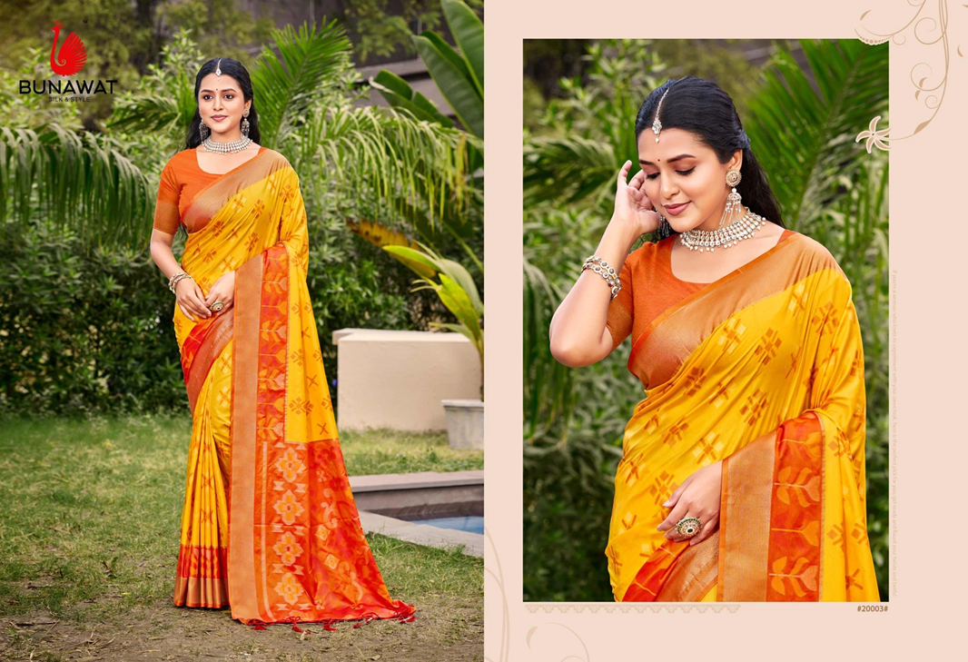 Bunawat Pochampalli Silk Vol 2 20003 Silk Saree