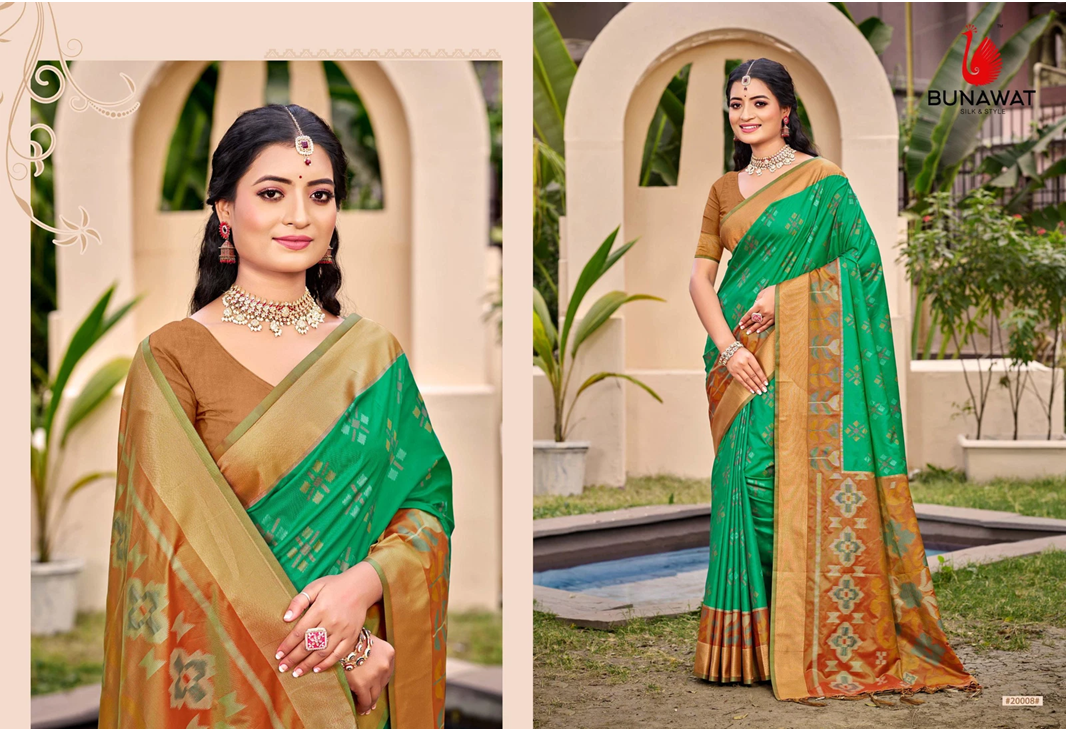 Bunawat Pochampalli Silk Vol 2 20008 Silk Saree