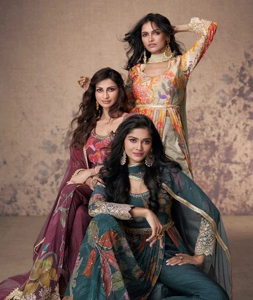 Anamika Hit 1 Georgette Designer Embroidered Suits Collection