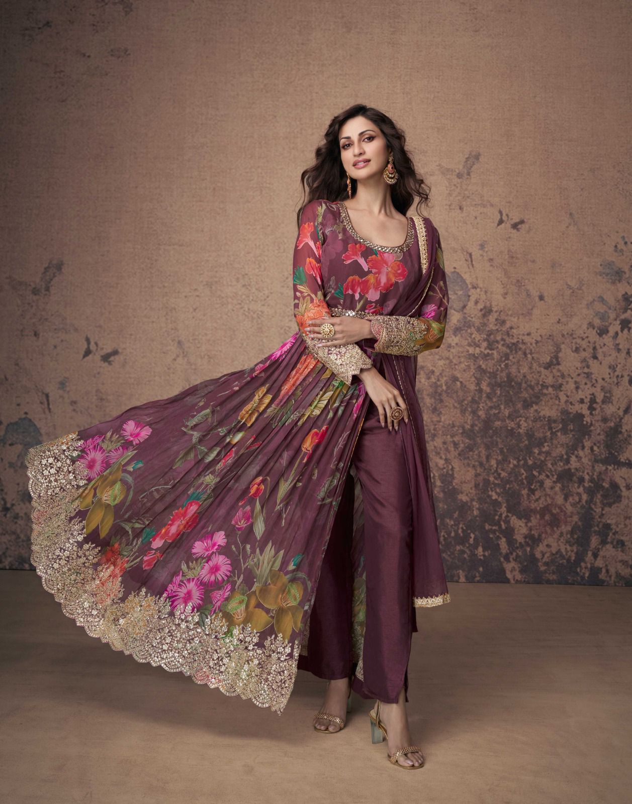 Anamika Hit 1 Georgette Designer Embroidered Suits Collection