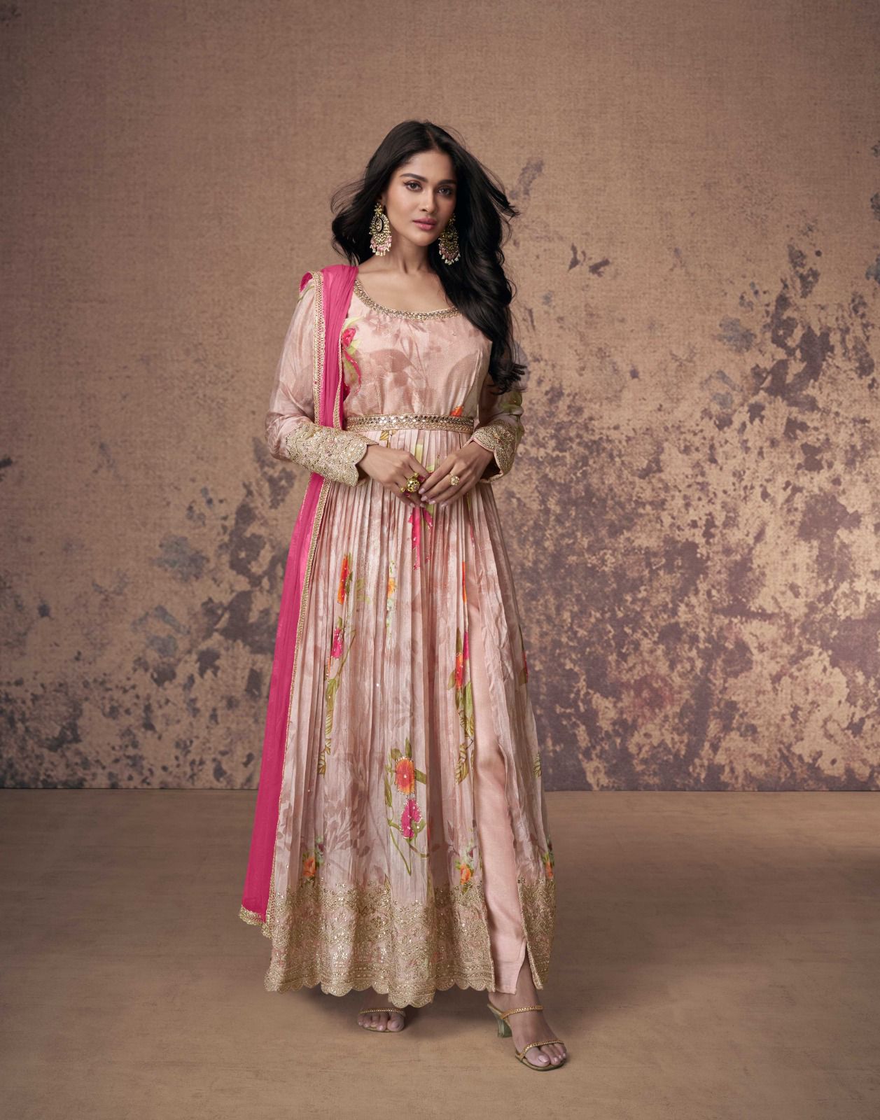 Anamika Hit 1 Georgette Designer Embroidered Suits Collection