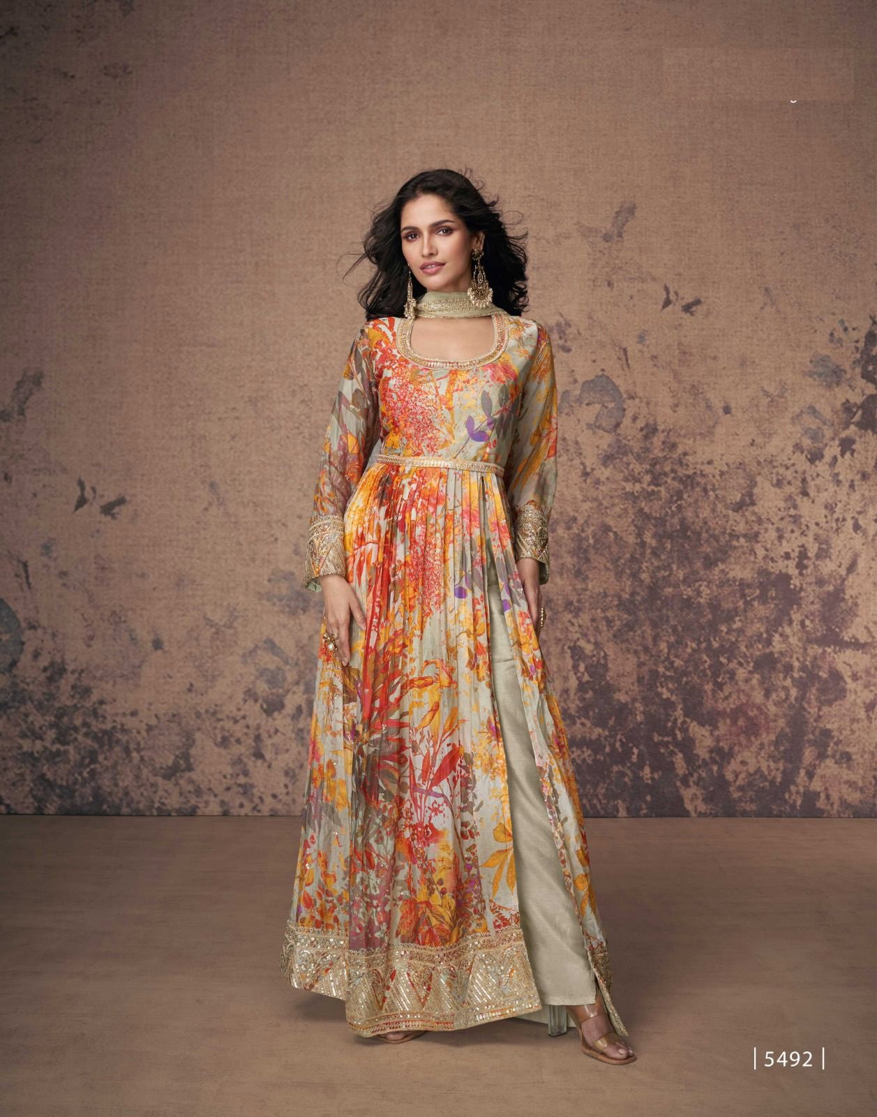 Anamika Hit 1 Georgette Designer Embroidered Suits Collection