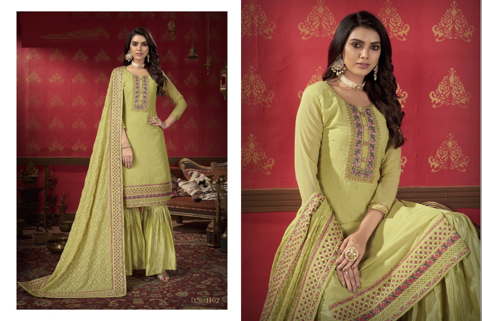 Zeeya Erina Georgette Designer Salwar Kameez Collection