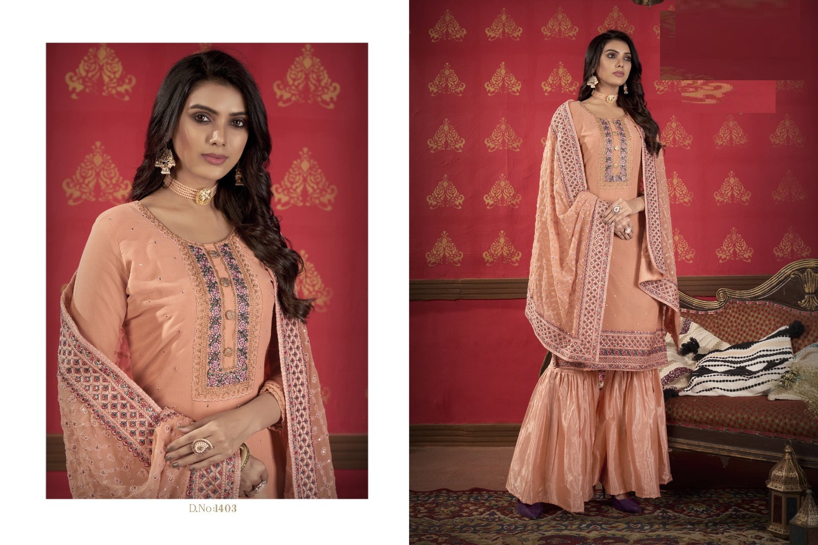 Zeeya Erina Georgette Designer Salwar Kameez Collection