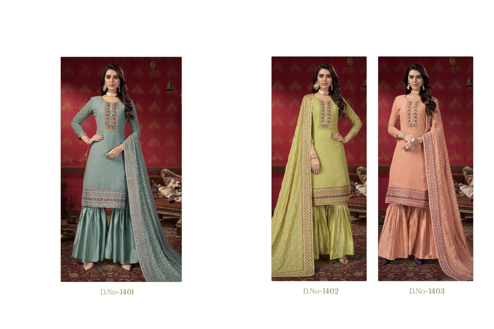 Zeeya Erina Georgette Designer Salwar Kameez Collection